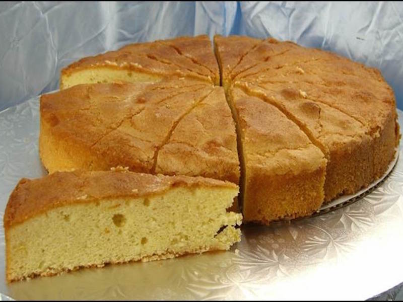 Amaretto Almond Pound Cake